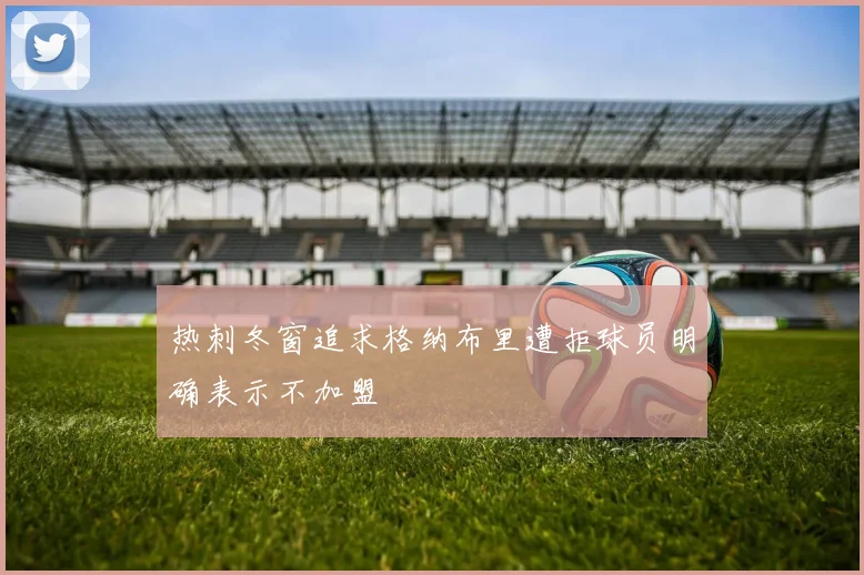 热刺冬窗追求格纳布里遭拒球员明确表示不加盟