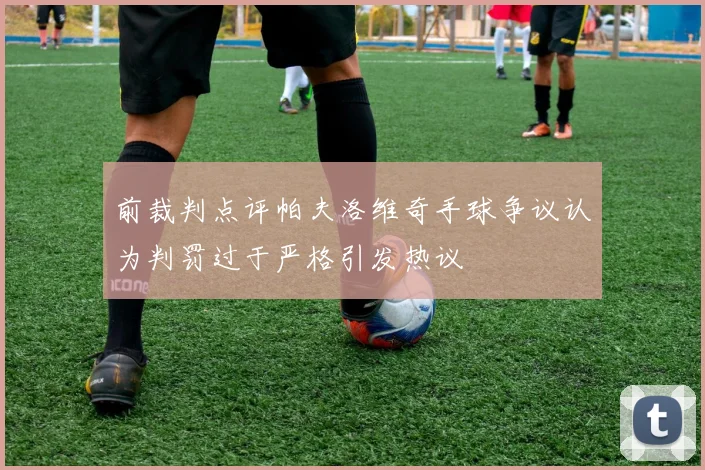 前裁判点评帕夫洛维奇手球争议认为判罚过于严格引发热议