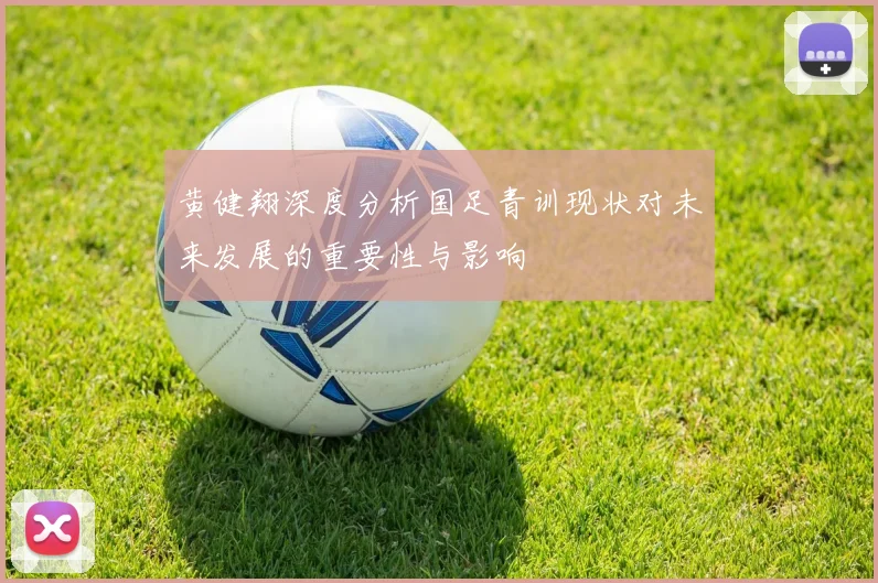 黄健翔深度分析国足青训现状对未来发展的重要性与影响